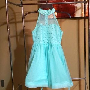 Rare Editions Big Girls halter dress